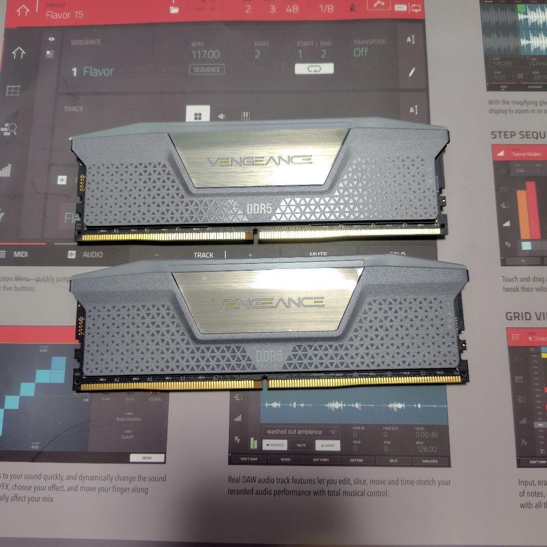 CORSAIR DDR-5 6000Mz 48G×2枚