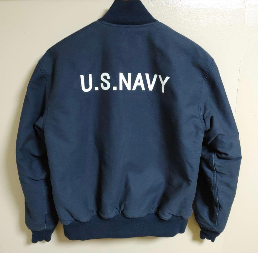 U.S.NAVY ミリタリージャケット デッキジャケット