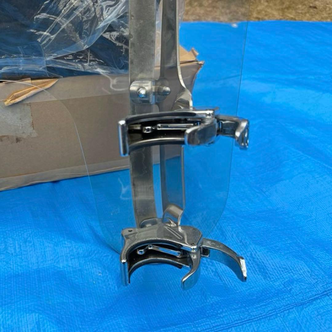 ハーレーダビットソン ダイナ FXDL デタッチャブル 純正ウインドシールド