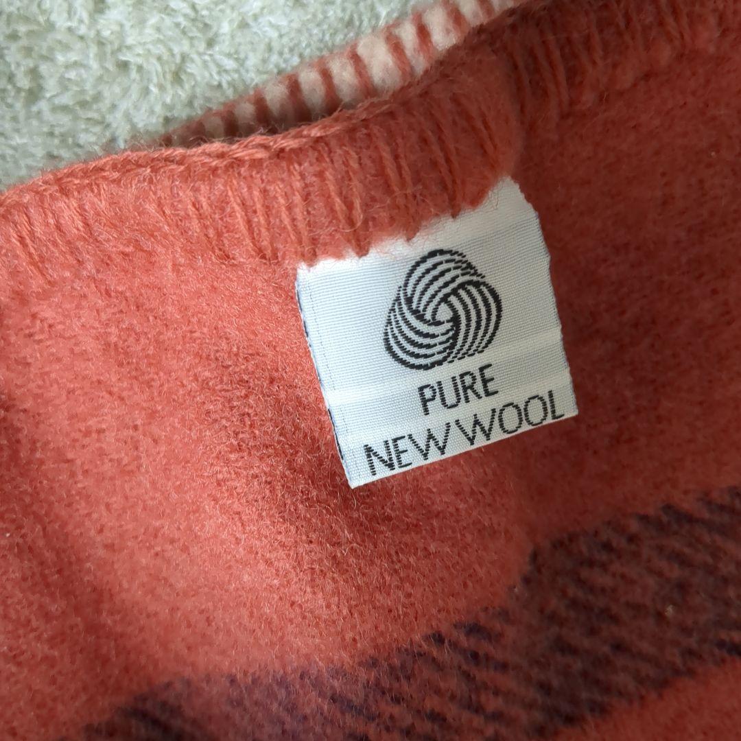 ジョン・アトキンソン チェック柄ウールラグ　コンランショップ