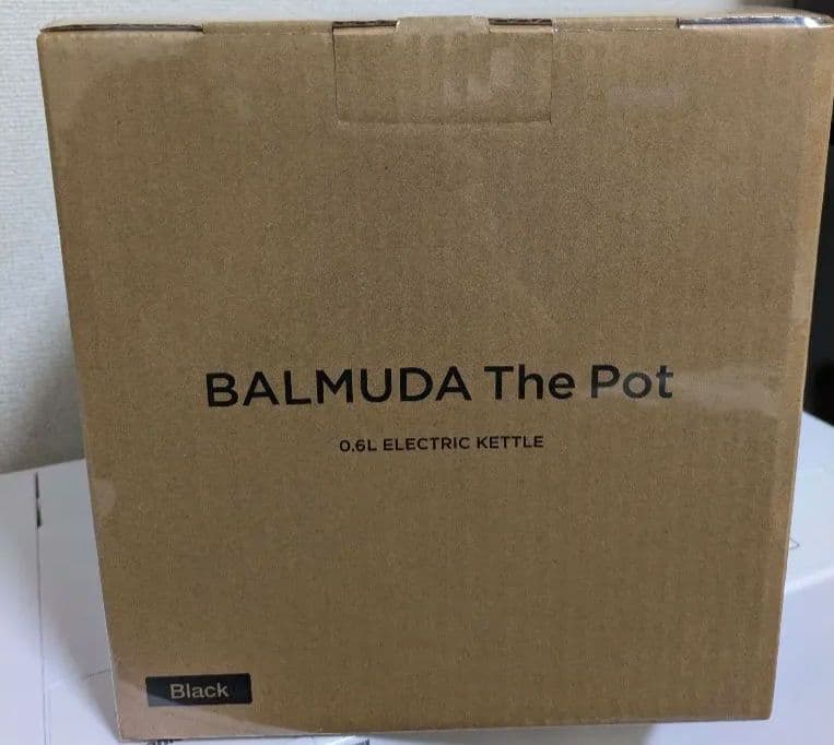 【新品・未使用】BALMUDA The Pot K07A-BK　バルミューダ