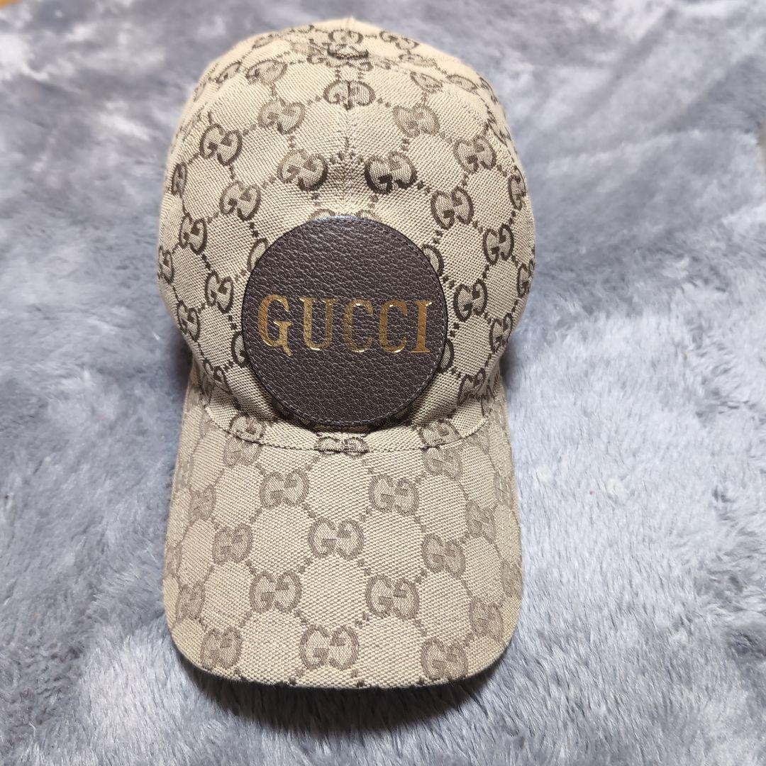 GUCCI キャップ 総柄 帽子 グッチ