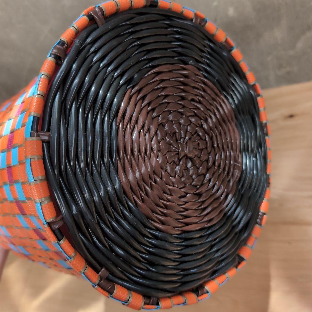 マルニマーケット　MARNI　ジャージーハンドルバケット/オレンジ