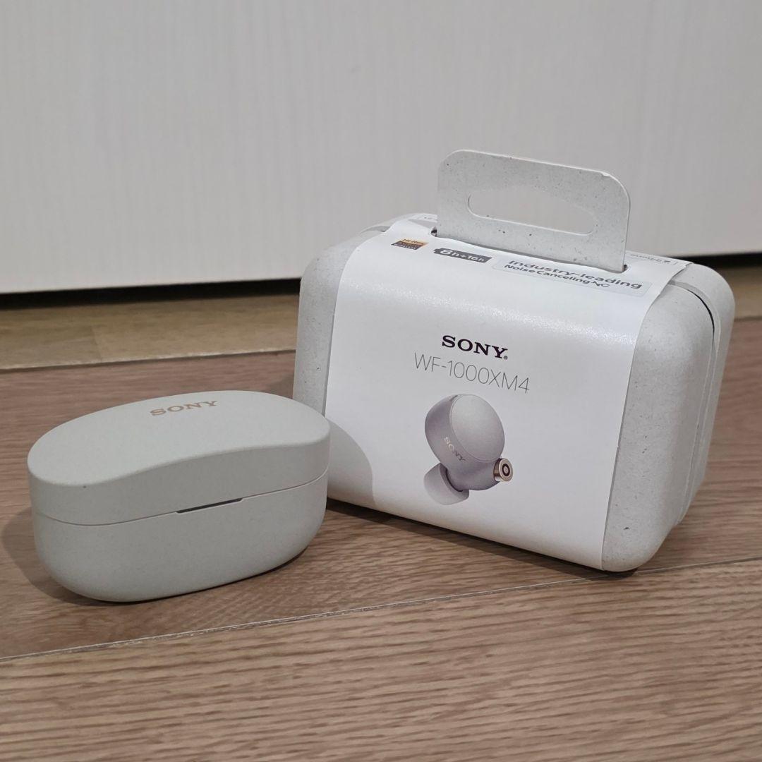 WF-1000XM4 ワイヤレスイヤホン プラチナシルバー バッテリー修理済