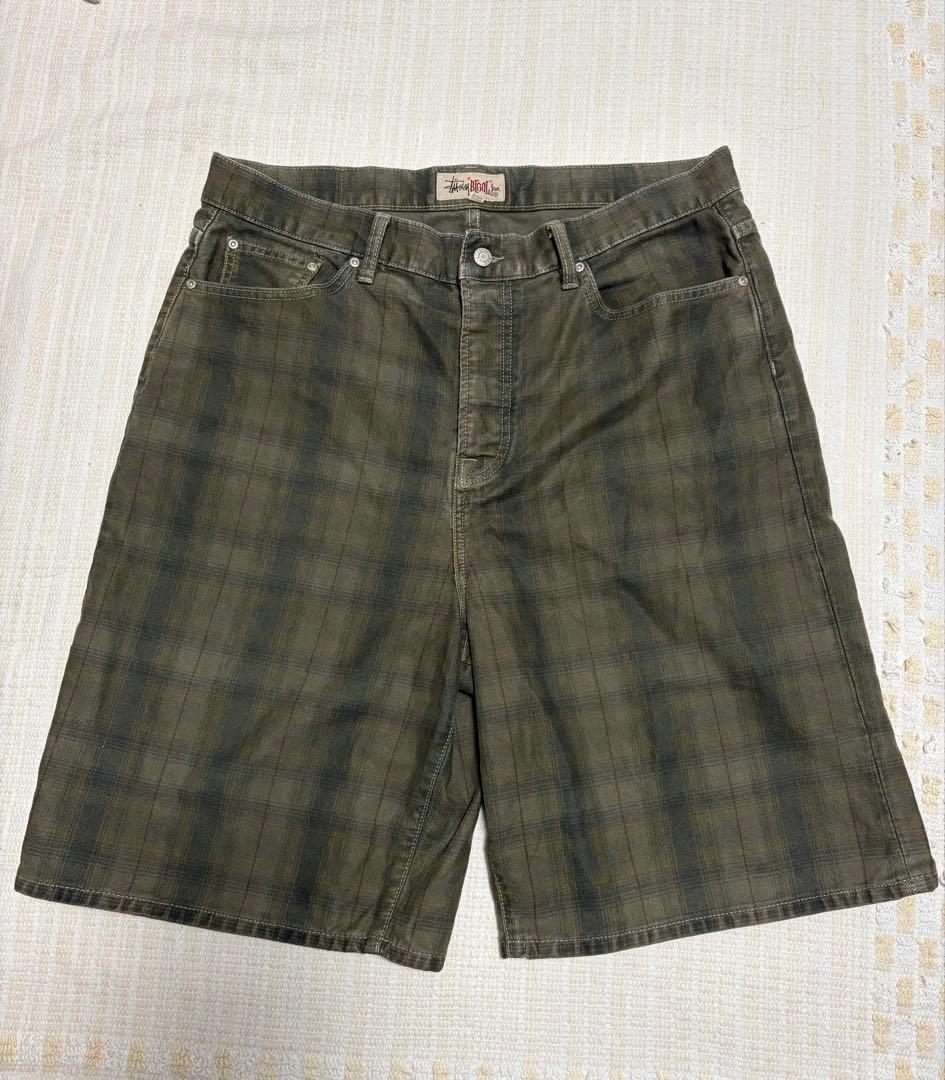 Stussy big ol jeans ハーフデニム