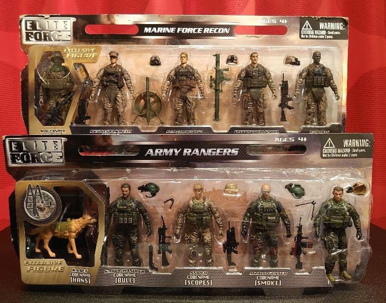エリートフォース セット ELITED FORCE 激レア ミリタリーフィギュア