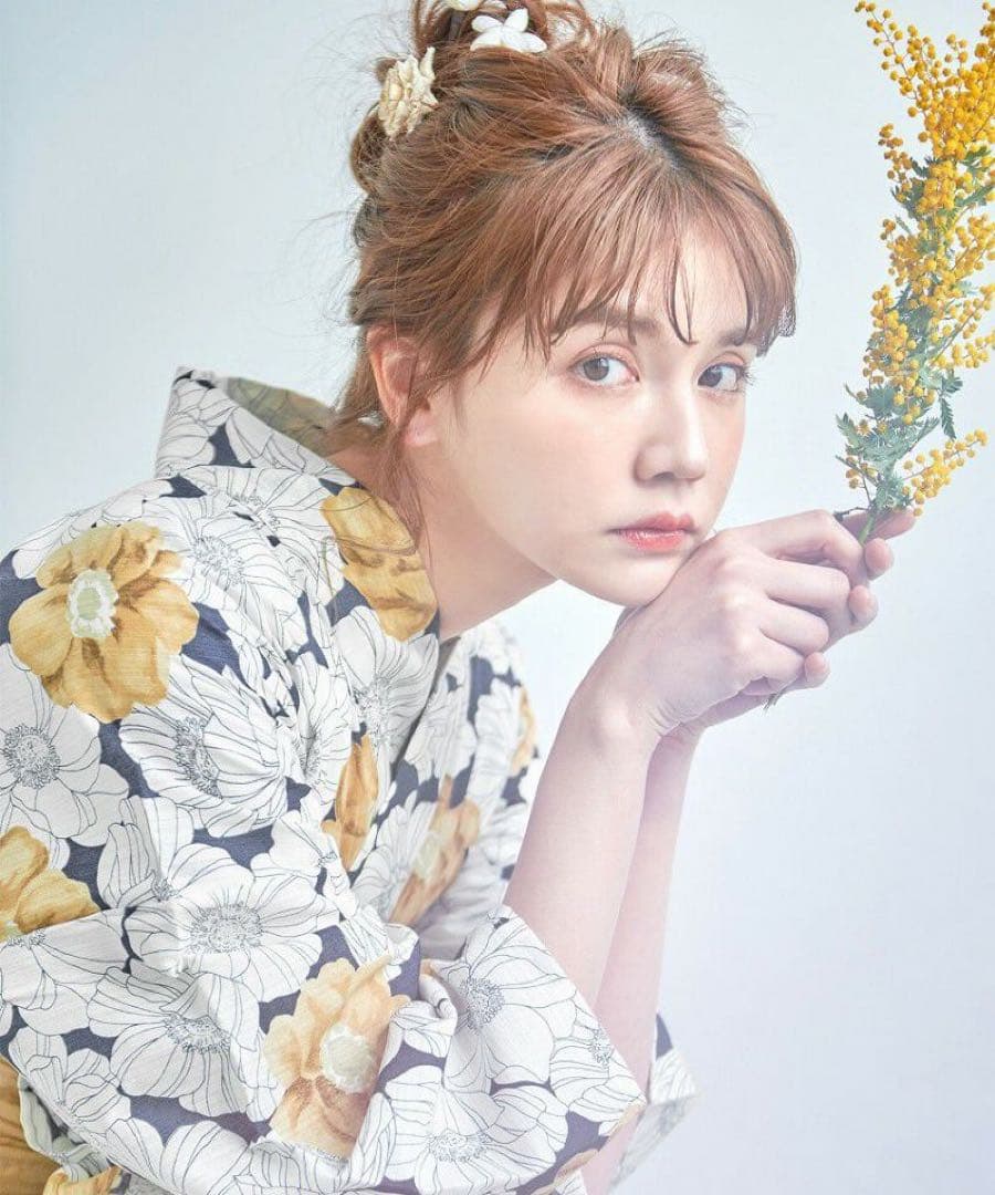 【新品・未開封】Dita 浴衣 5点セット 夏の京重ね レトロ浴衣