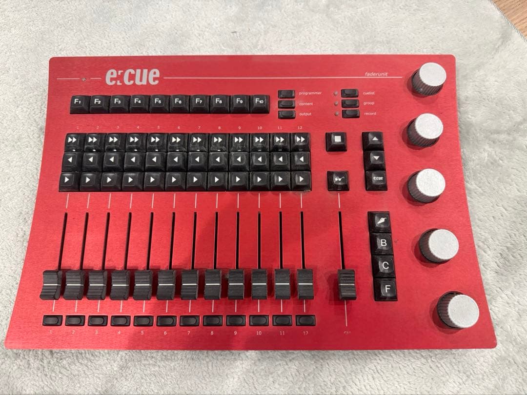 e:cue Faderunit DMX照明コンソール　調光卓