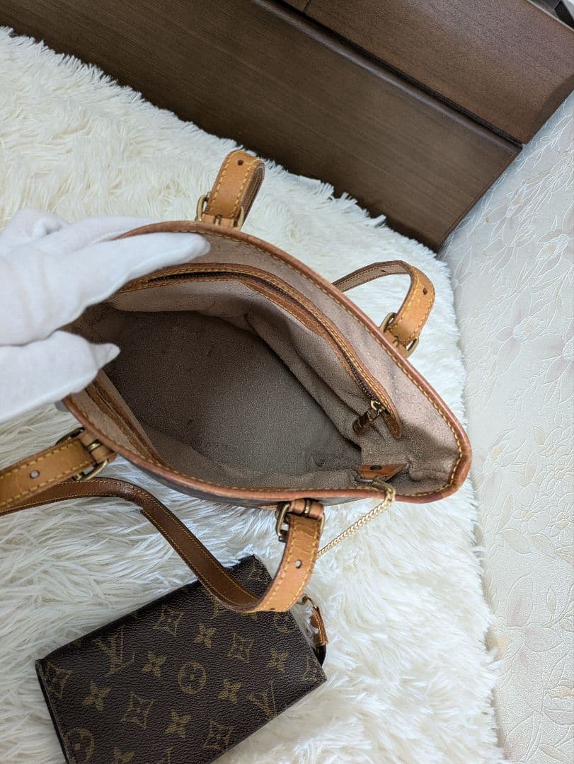 ヴィトン　プチバケット　モノグラム　バケツ　バッグ