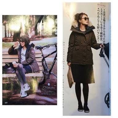 美品 カナダグース ブロンテ カーキ 日本オリジナル