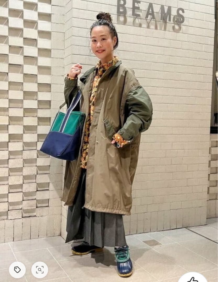 ●メル83431様●BEAMS BOY / ソロテックス M-65 パーカ