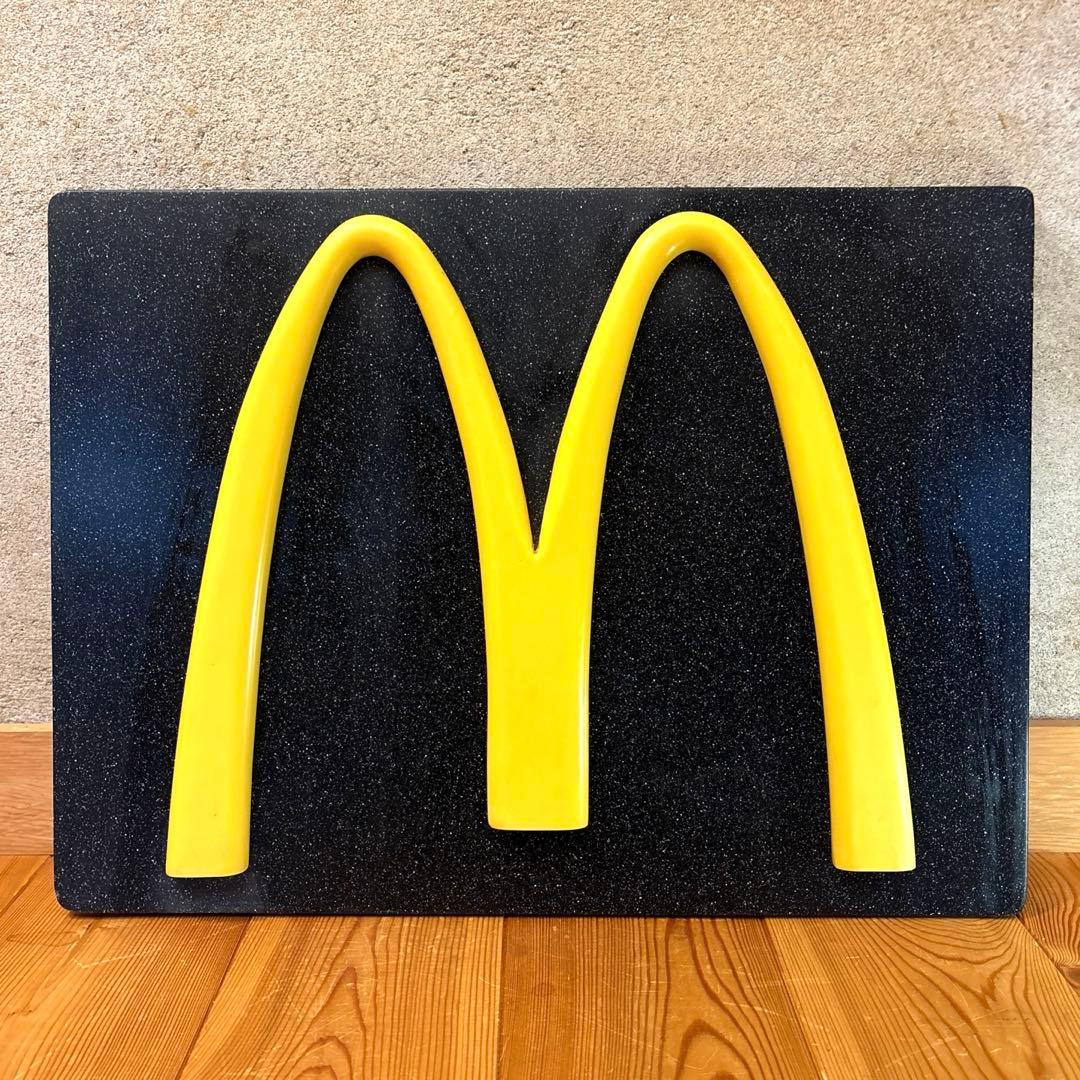レア！　80年代　USA マクドナルド　看板　店舗用　ゴールデンアーチ
