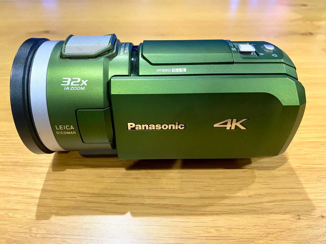 【よっしー】パナソニック 4Kビデオ HC-VX2M 【フォレストカーキ】