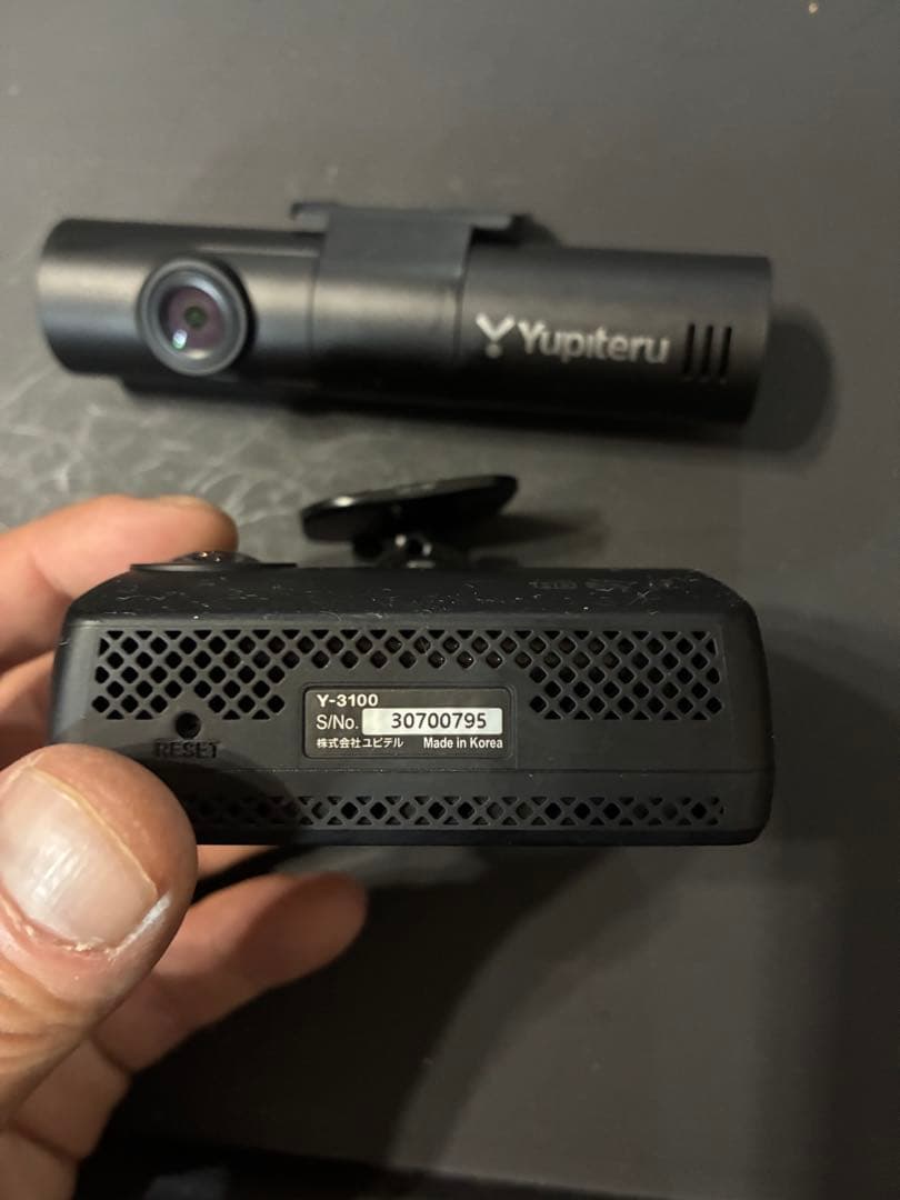 Yupiteru 全方面3カメラドライブレコーダー Y-3100