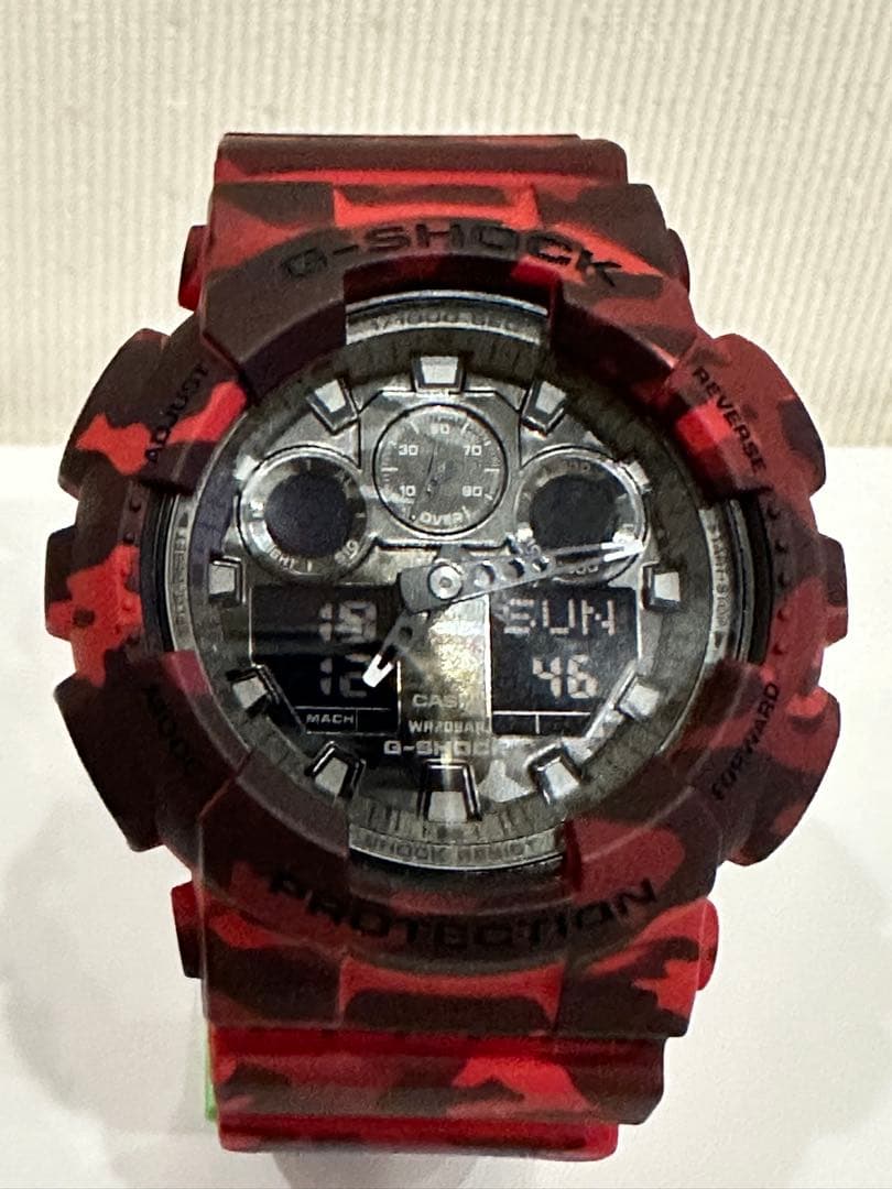 【美品】CASIO G-SHOCK GA-100CM-4AJF