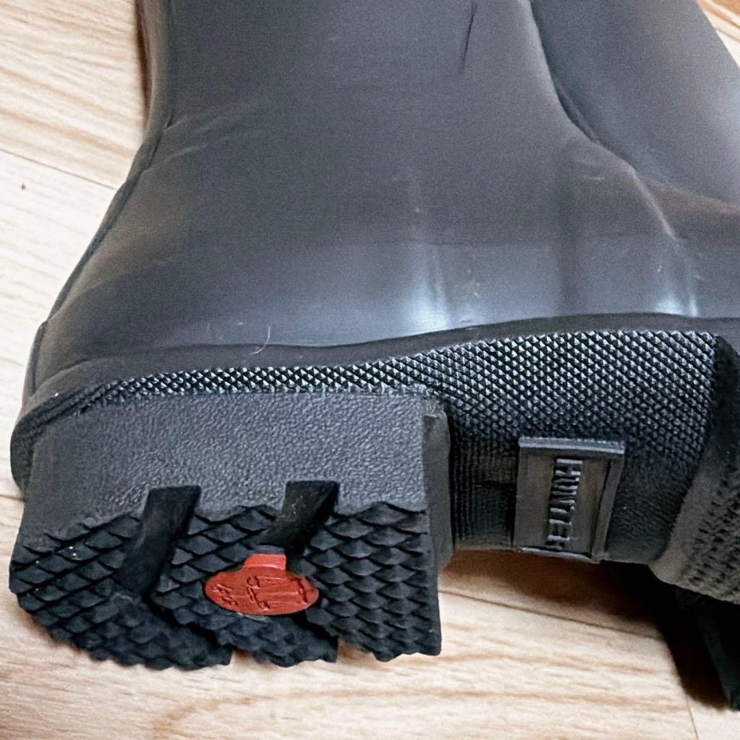 【美品】HUNTER ブラック 長靴 オリジナルボックス付き　28センチ