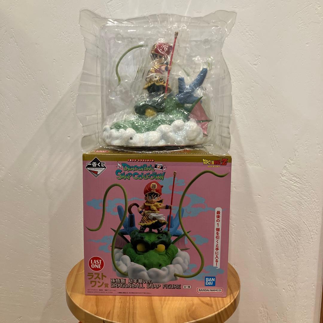 一番くじ ドラゴンボール　スナップコレクション ラストワン賞　孫悟飯　おまけ付き