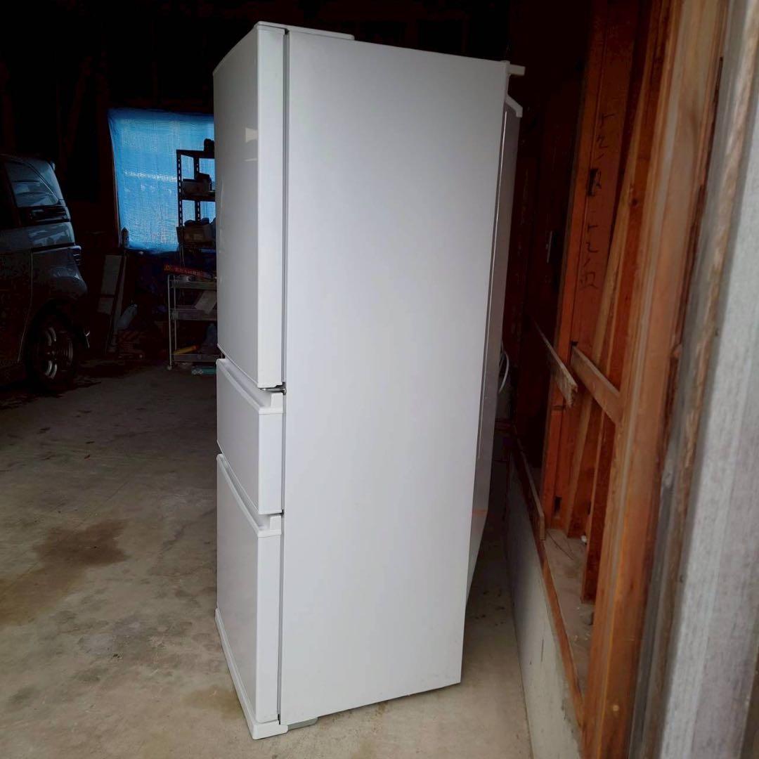 【良品】三菱　3ドア冷蔵庫　330L　2023年製　北陸のみ送料無料