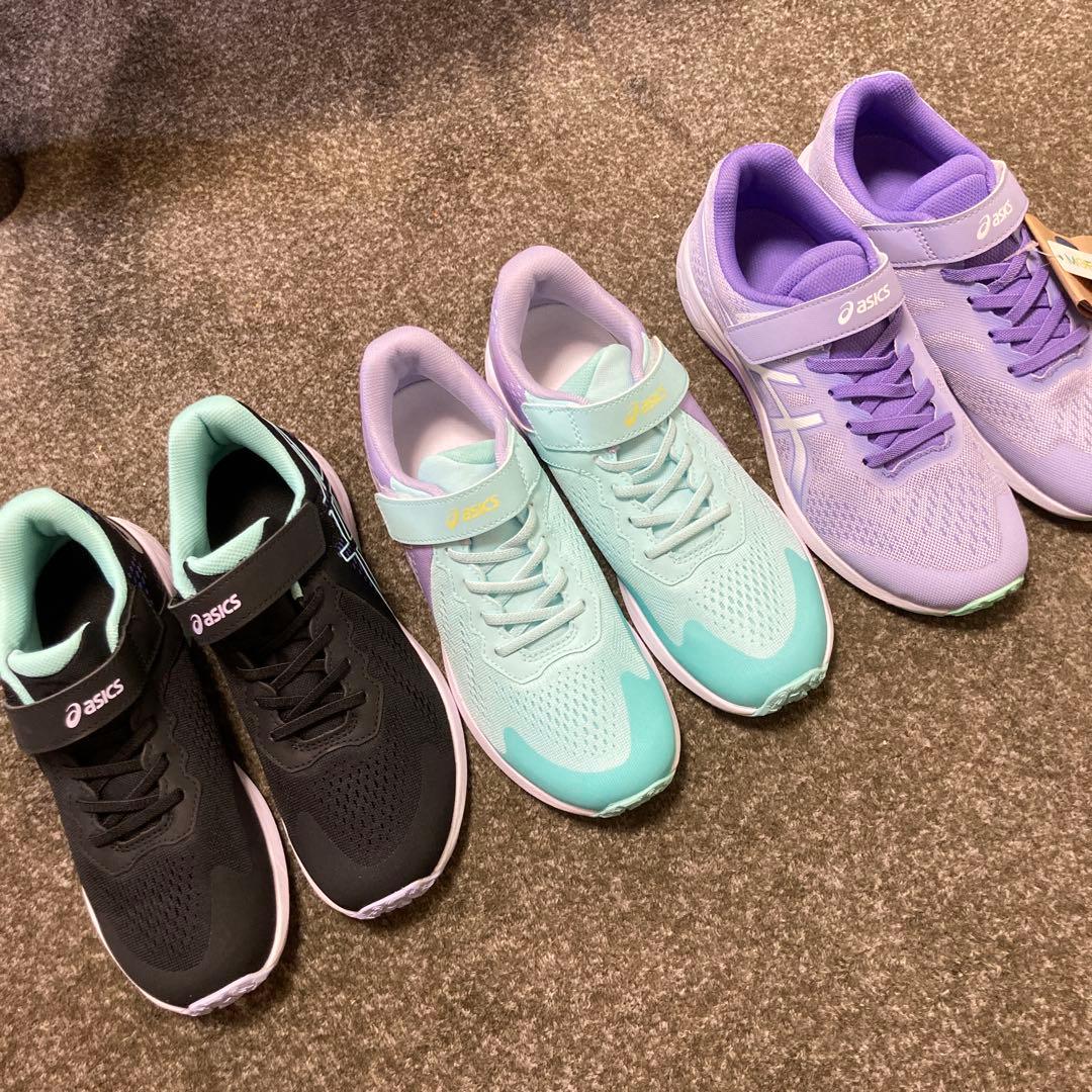 レーザービーム RH-ＭＧ アシックス スニーカー 23.0 23.5cm