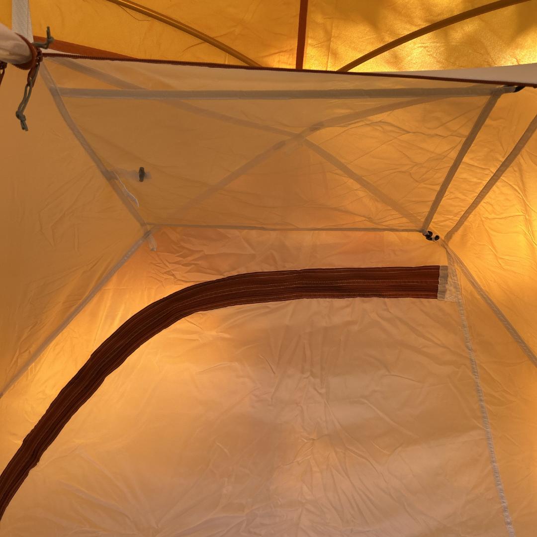 【美品】モンベル mont-bell クロノスキャビン 2 オレンジ 2〜3人用