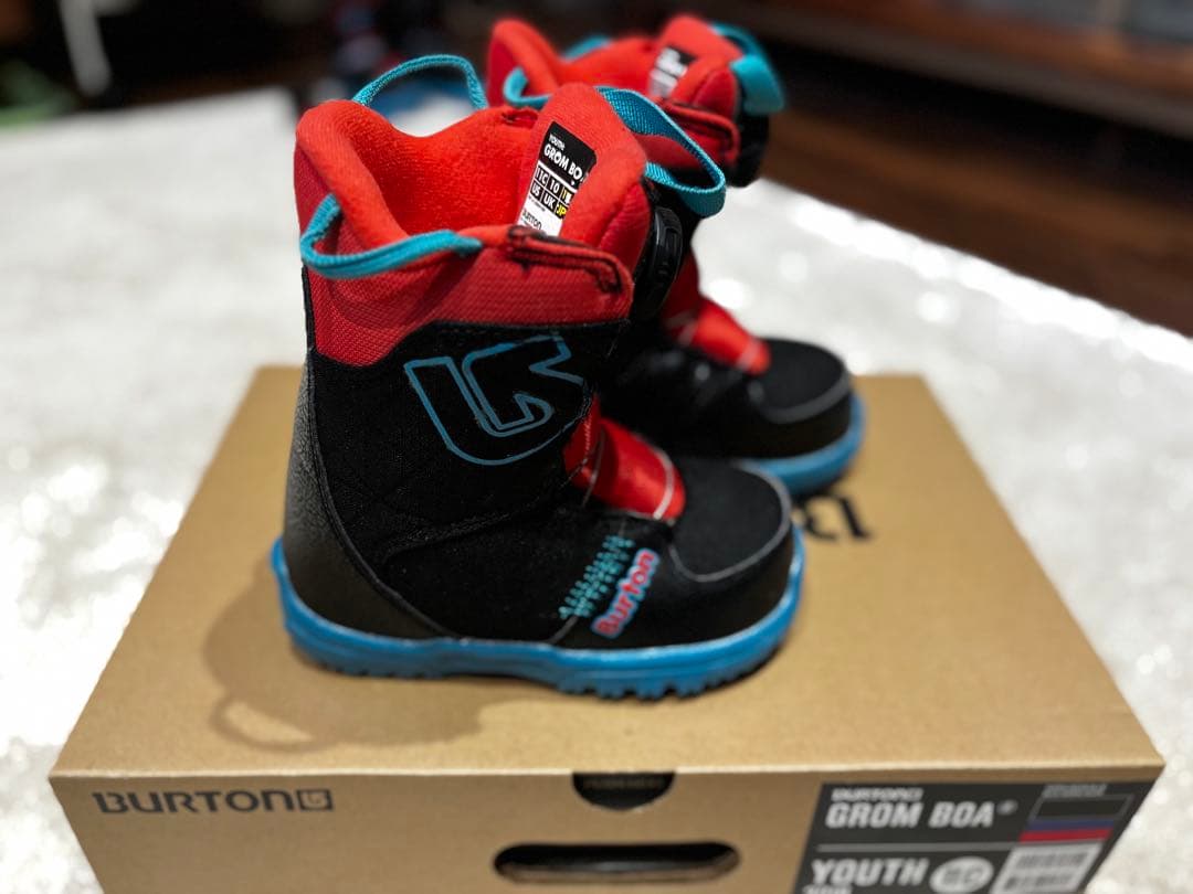 BURTON GROM BOA 子ども用スノーボードブーツ　17.5センチ