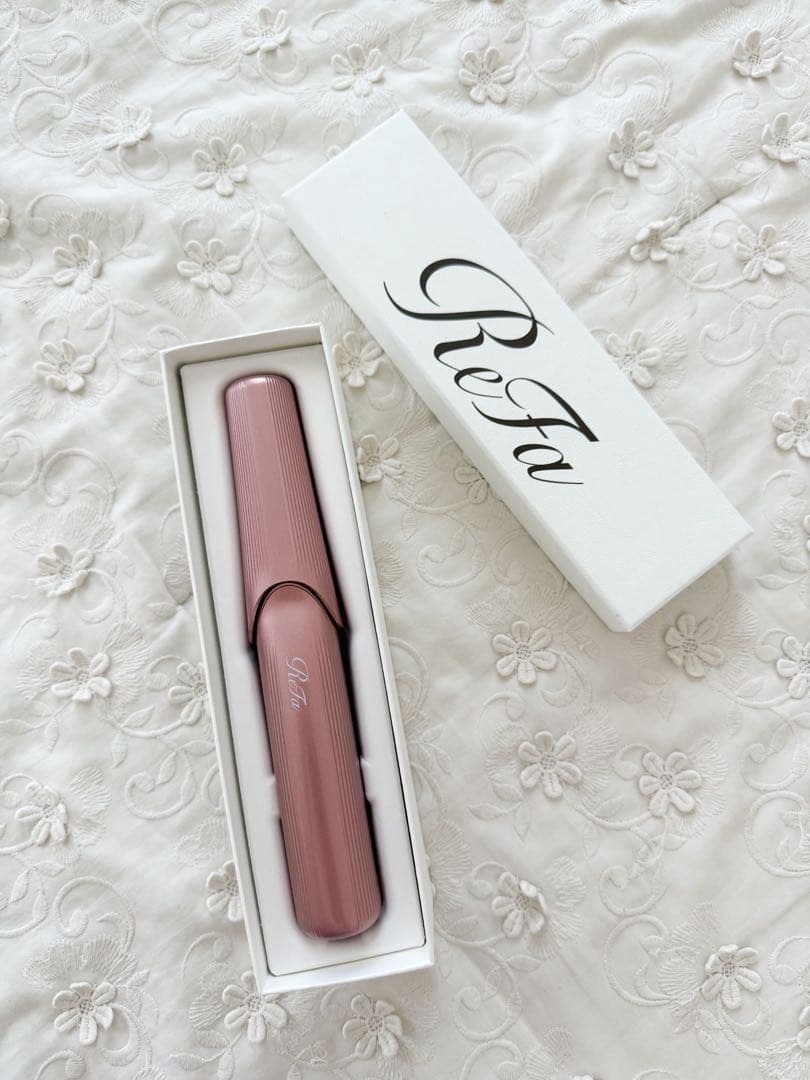 ReFa フィンガーヘアアイロン ピンク