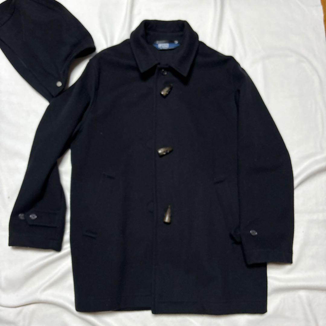 Polo by Ralph Lauren 黒 ダッフルコート LLサイズ