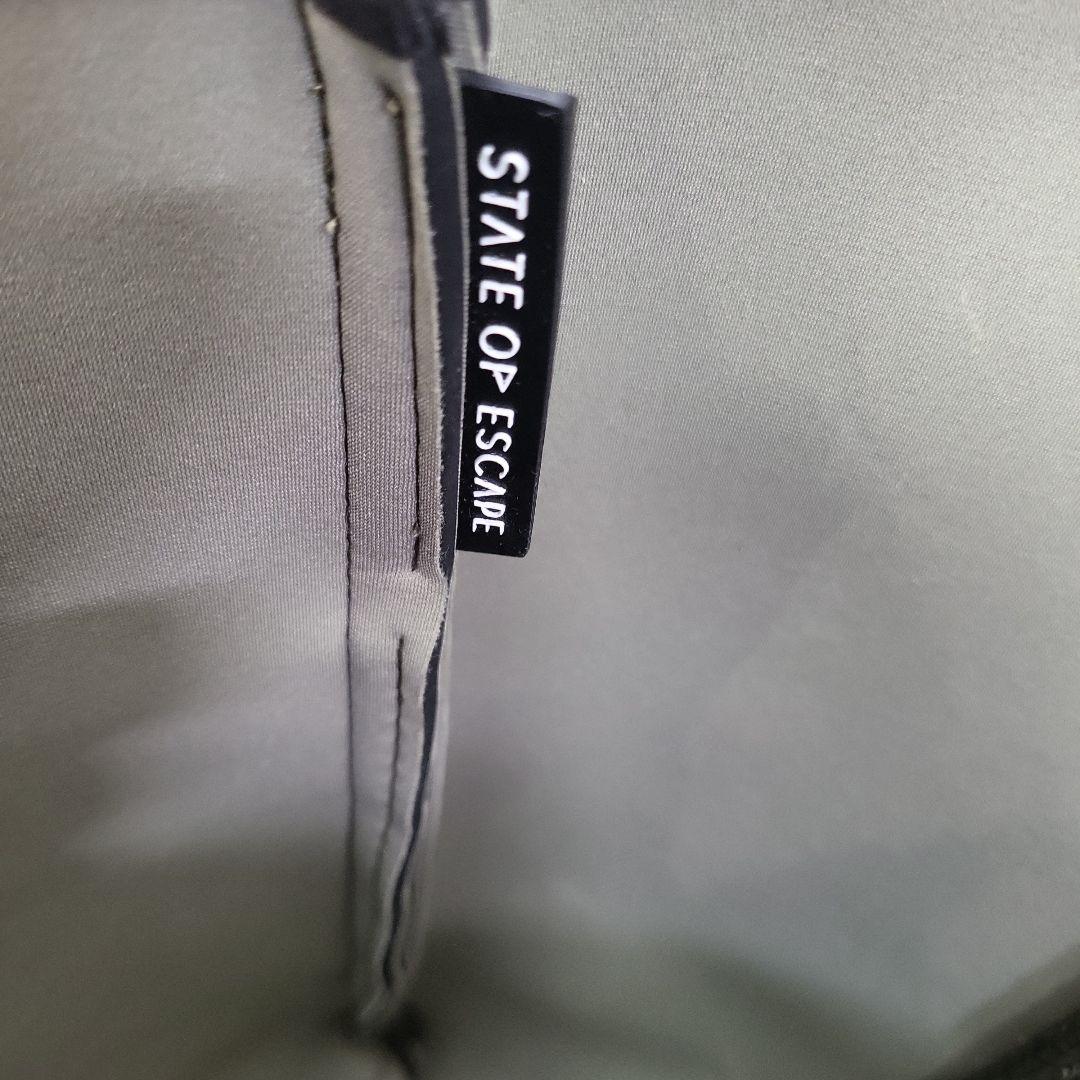 STATE OF ESCAPE オリーブグリーン トートバッグ