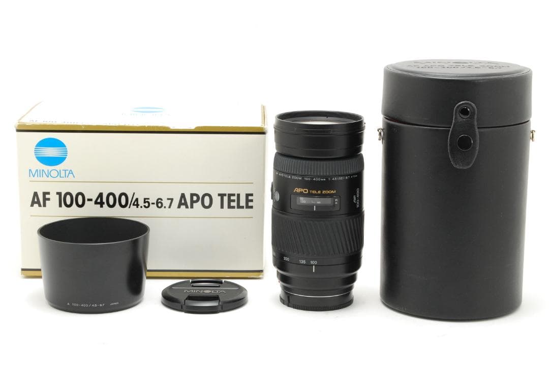 【美品】Minolta AF APO TELE ZOOM 100-400 レンズ