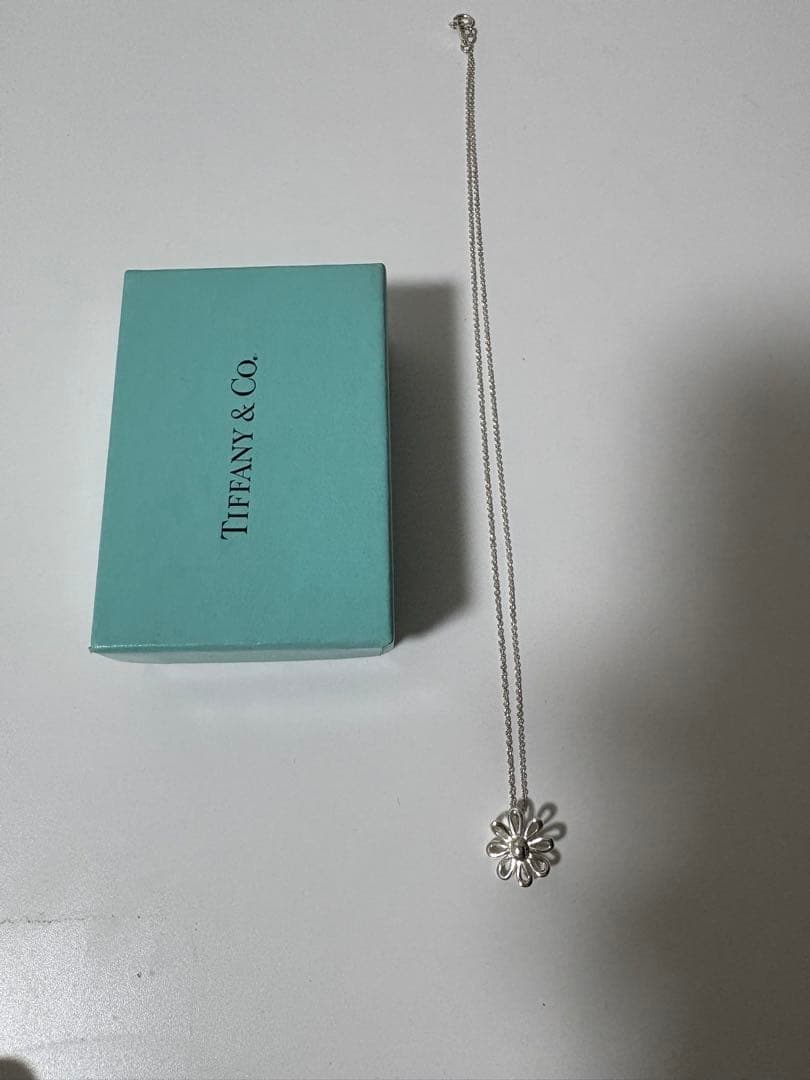 美品 TIFFANY ティファニー デイジー シルバーネックレス