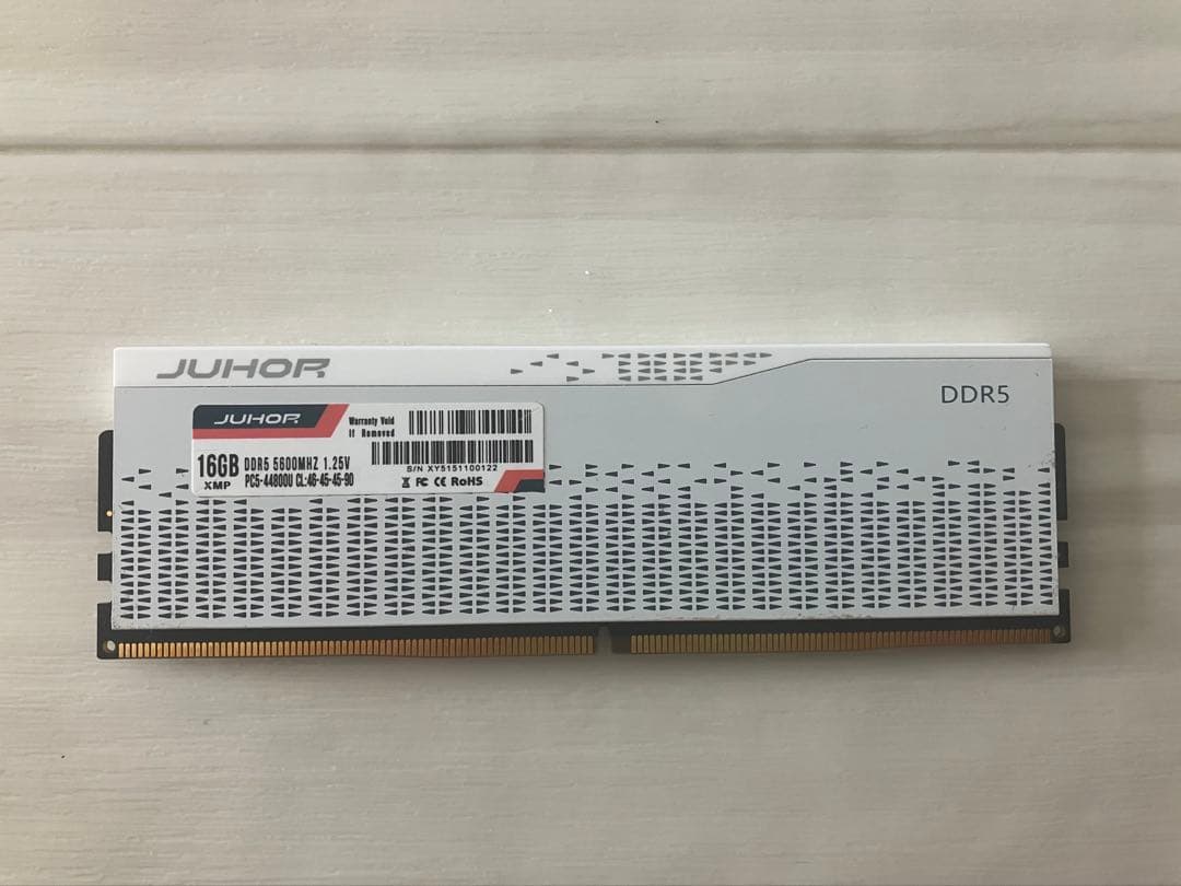 JUHOR 16GB DDR5 5600MHz メモリ