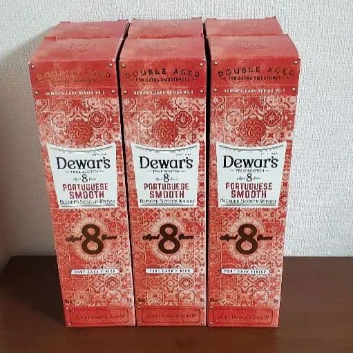 【新品未開封】デュワーズ　ポルトガルスムース　8年　６本