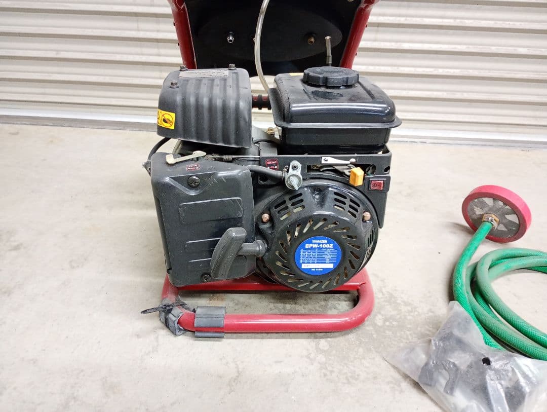 高圧洗浄機 EPW-100 ガソリンエンジン　ジャンクの品です。