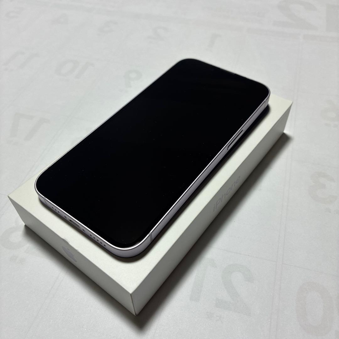 Apple iPhone14 128GBパープル 本体 状態非常に良い