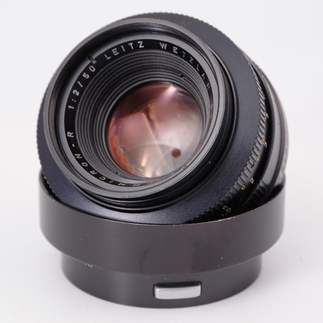 Leica SUMMICRON-R 50mm F2 １カム 純正フード付
