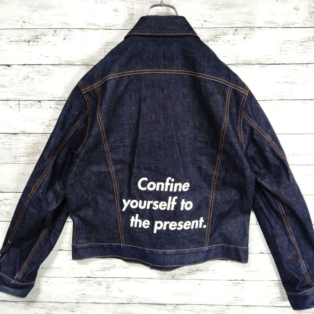 【超希少】ユニフォームエクスペリメント☆バックビッグロゴデニムジャケット　ソフ