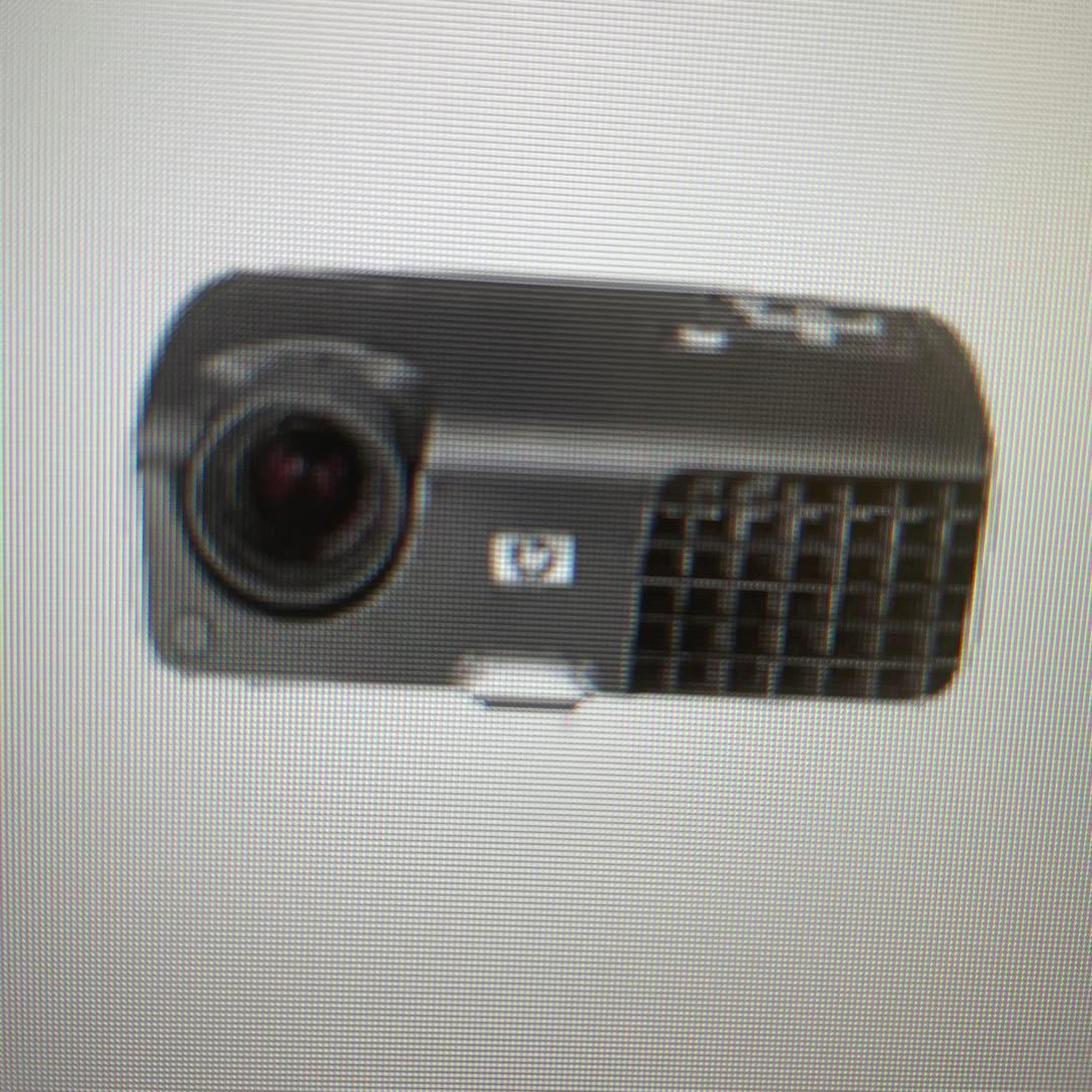 HP小型プロジェクター 本体 黒色 キャリングケース等付属品付きmp2210