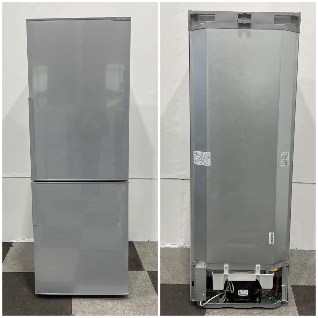 シャープ 冷蔵庫 SJ-C27E-S 271L 2019年 家電 Ap2087