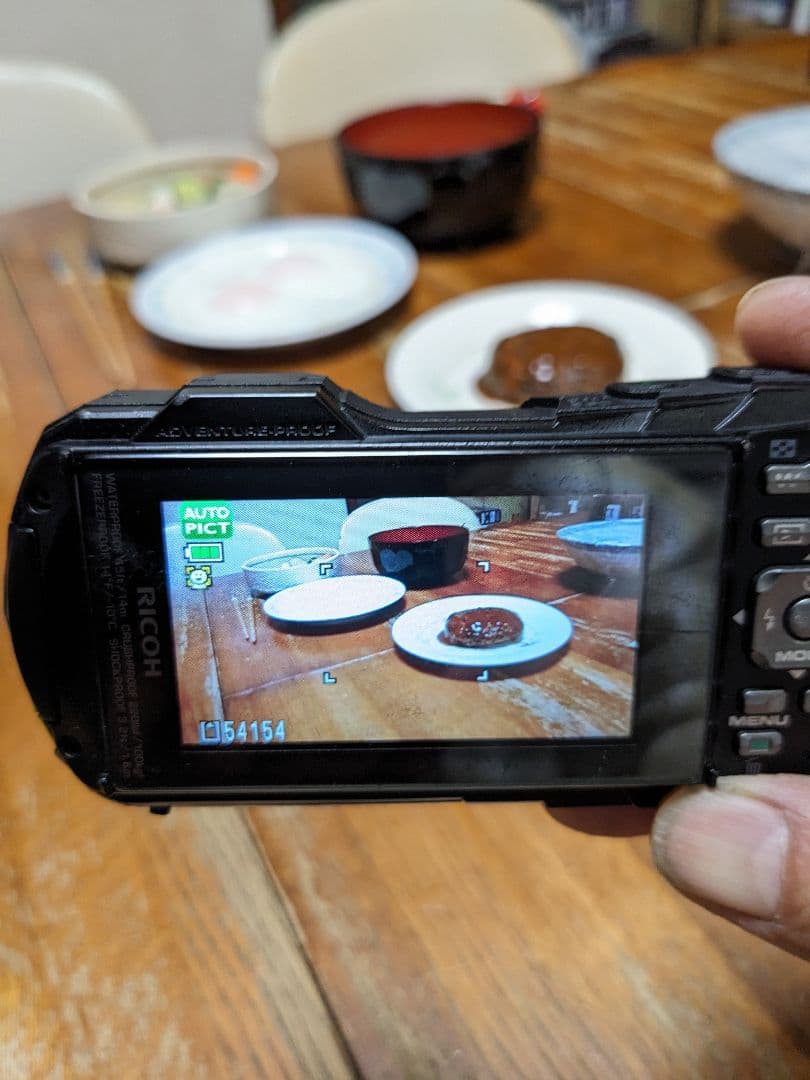 リコー　WG-70.防水デジタルカメラ。