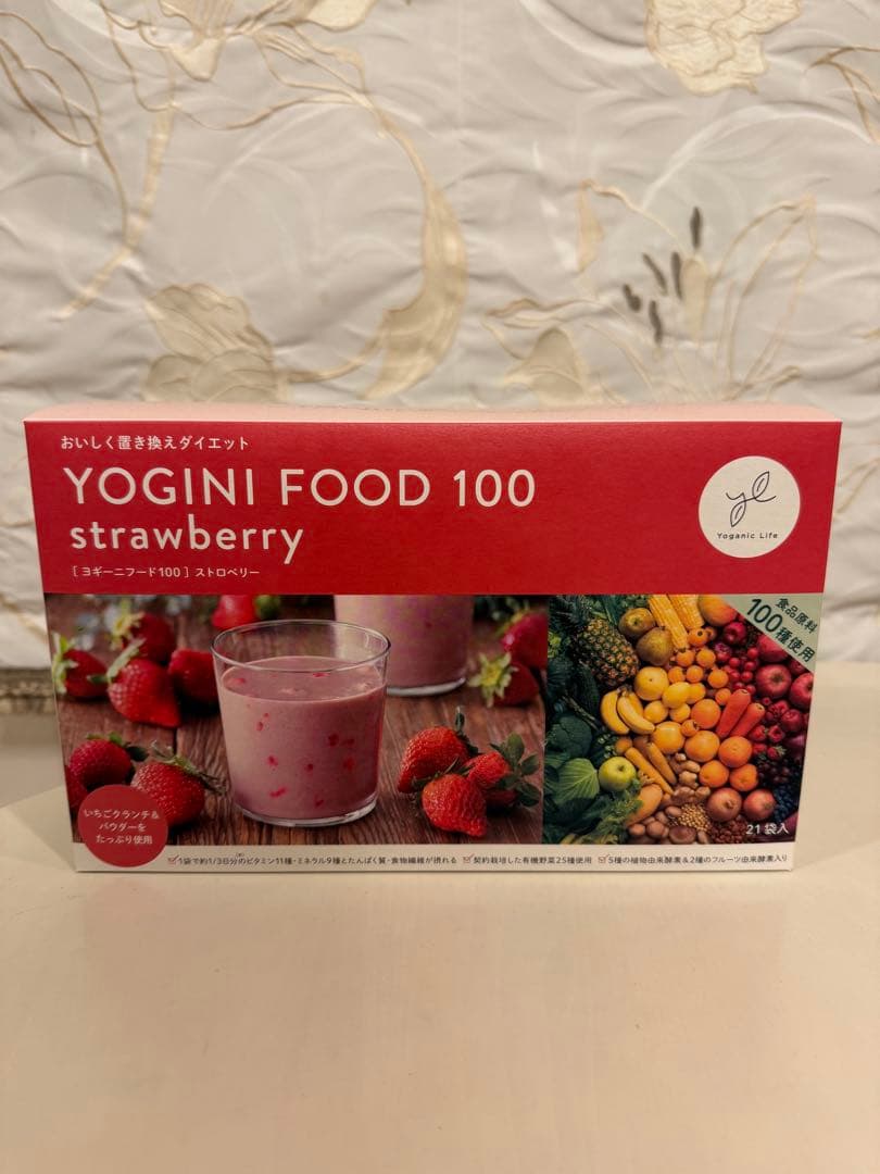 YOGINI FOOD 100 ストロベリー19袋