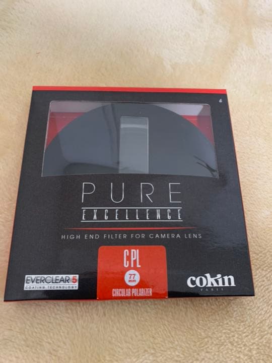 【新品未使用】cokin 高級C-PL 77mm径 真鍮枠　CE164B77A