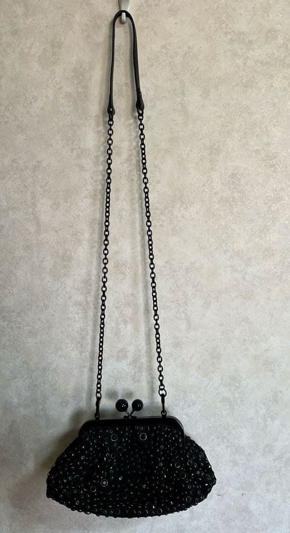 MaxMara Pasticcino ブラックパーティーバッグ