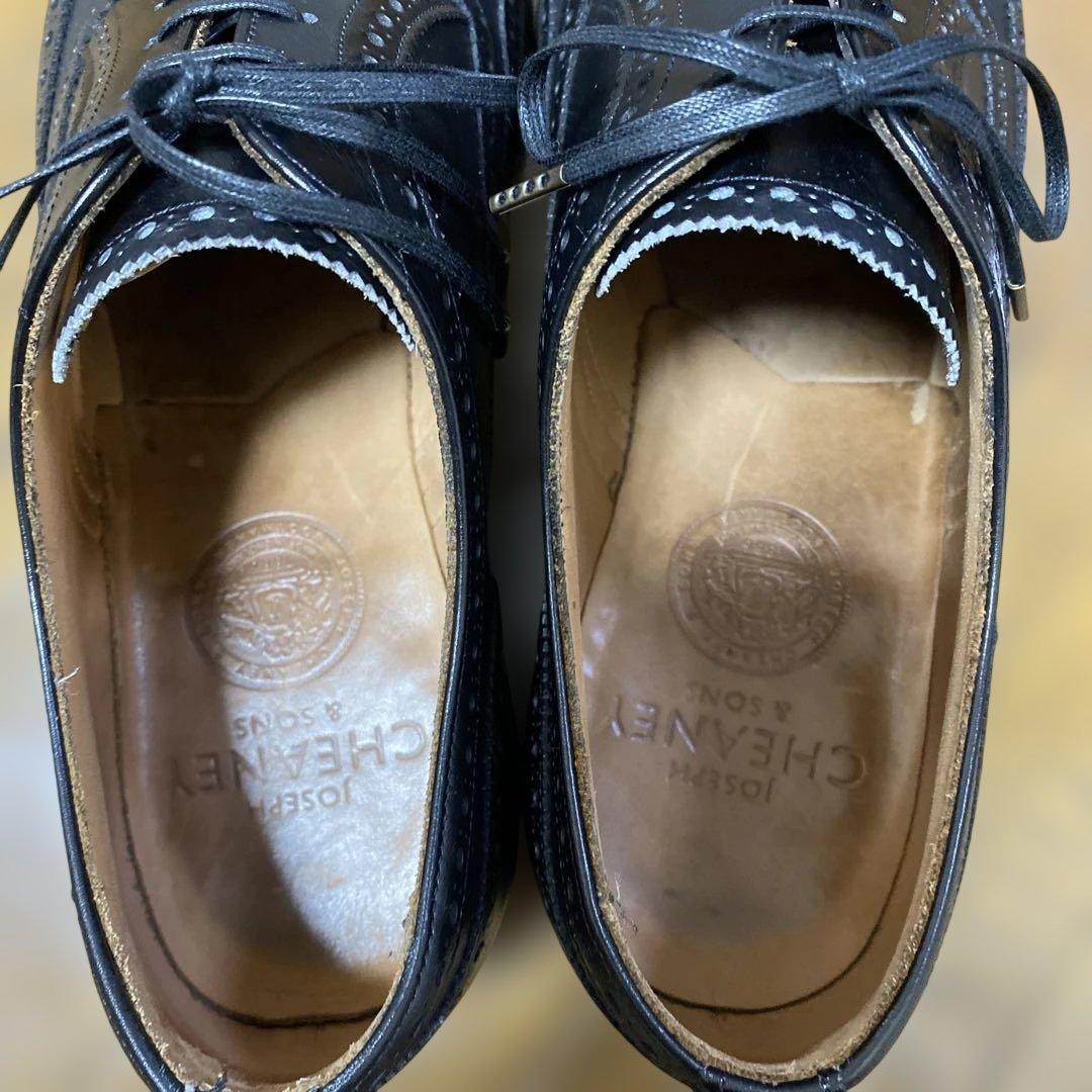 美品■■CHEANEY ジョセフ チーニー ARTHUR III ウィングチップ