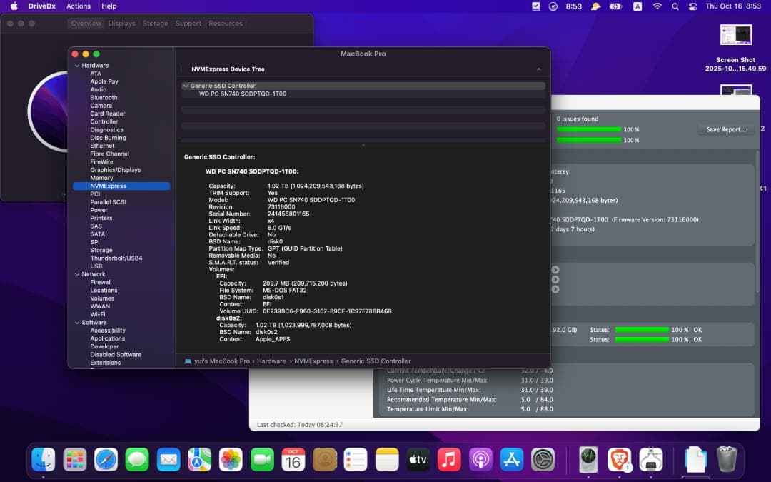 MacBook本体 MacBook Pro A1706 TouchBar13\" NVMe Mod
