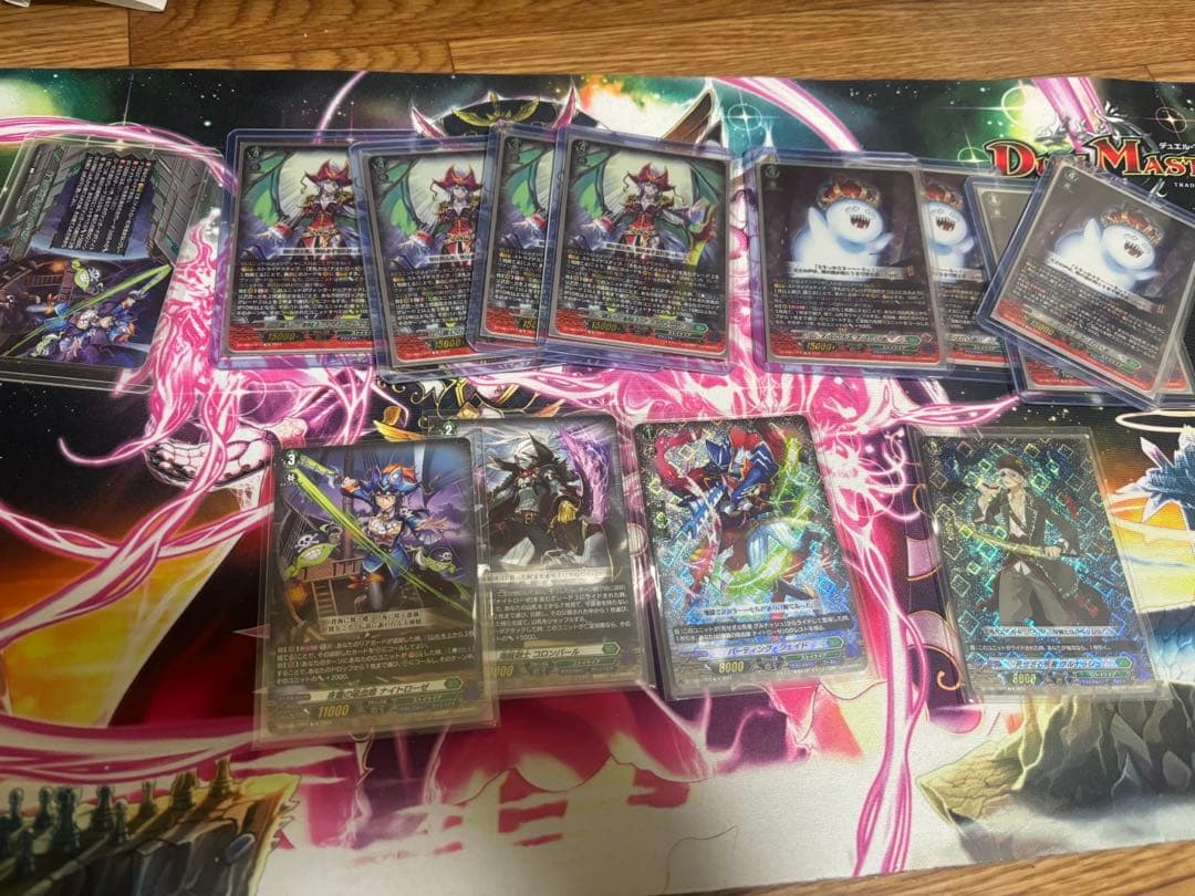 【週末値下げ】ナイトローゼデッキ＋パーツ多数