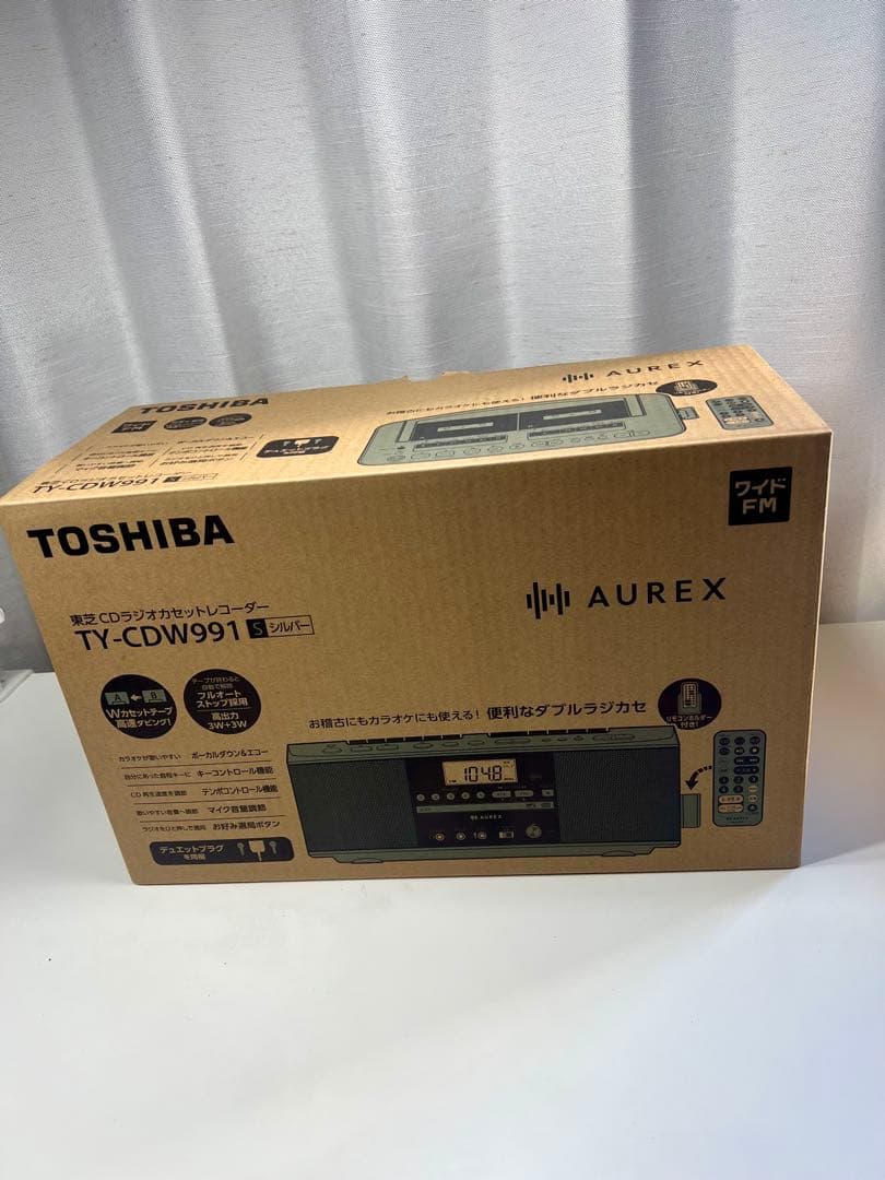 TOSHIBA TY-CDW991 CDラジカセ ラジオ