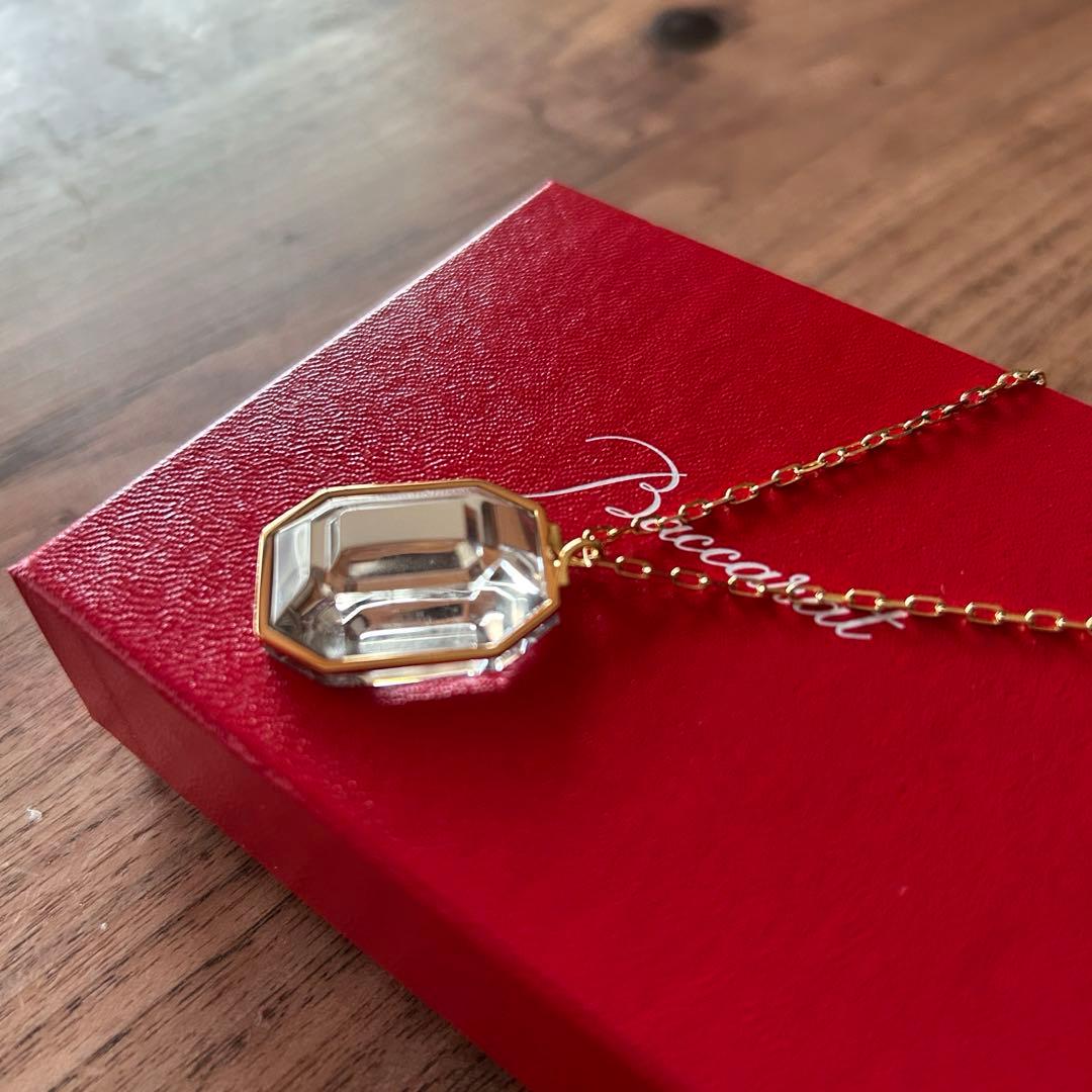 最終値下げ⭐️バカラ アルクール　ネックレス　クリアミラー