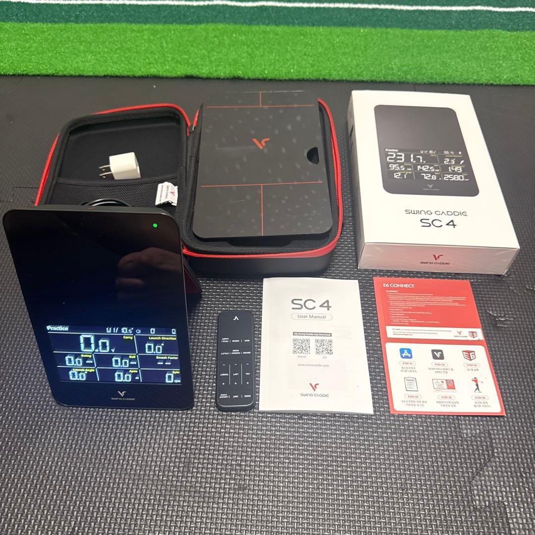 SWING CADDIE SC4 ゴルフスイング分析機　別売りケース付き