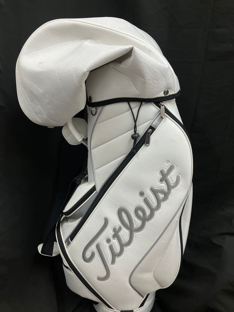 Titleist ホワイト キャディバッグ