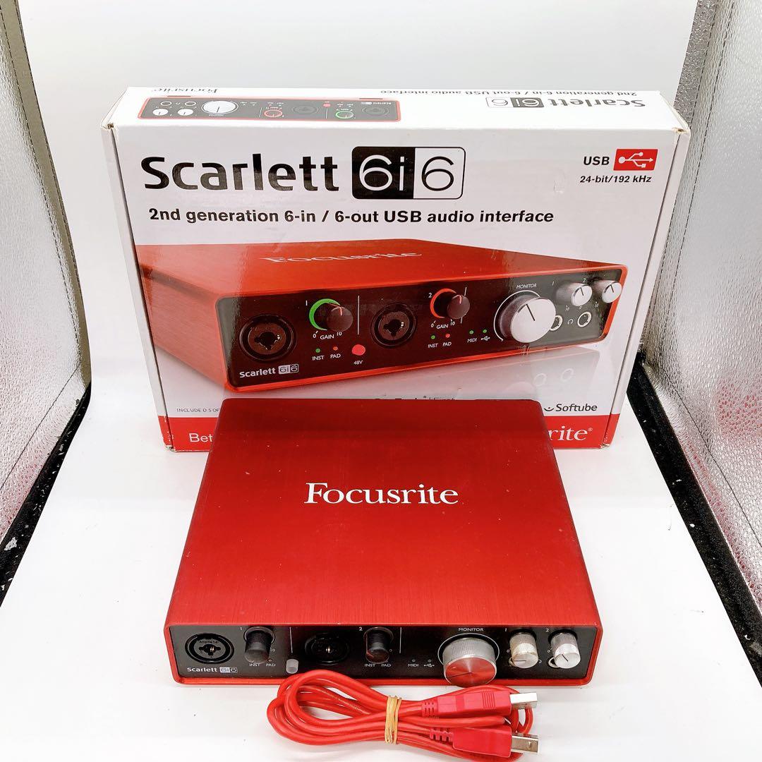 Focusrite Scarlett 6i6 2nd gen 美品　通電確認済